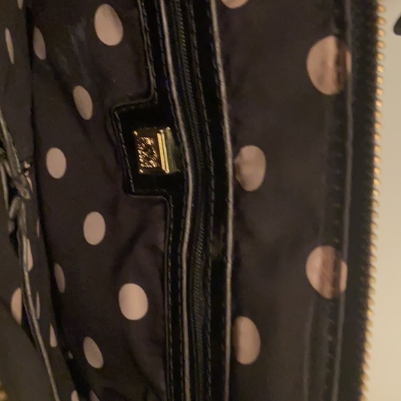 nice black white and gold shoulder bag - Picture 3 of 3